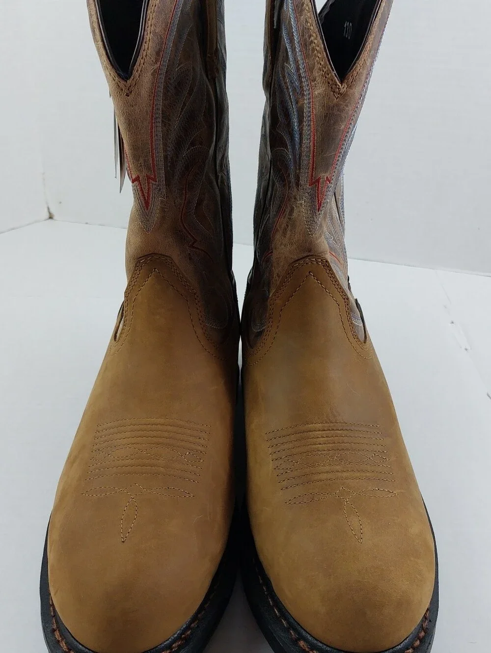 Ariat Workhog XT H20 Carbon Toe Boots Mens 13D Distressed Brown Waterproof NWT